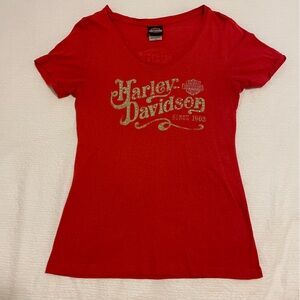 Harley-Davidson Vibrant Red Tee